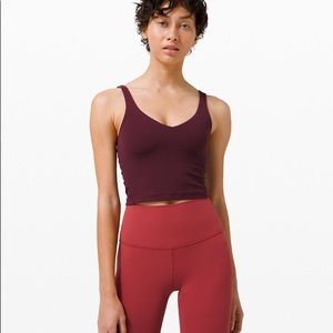 Lululemon Align Tank Cassis Size 4 NWOT